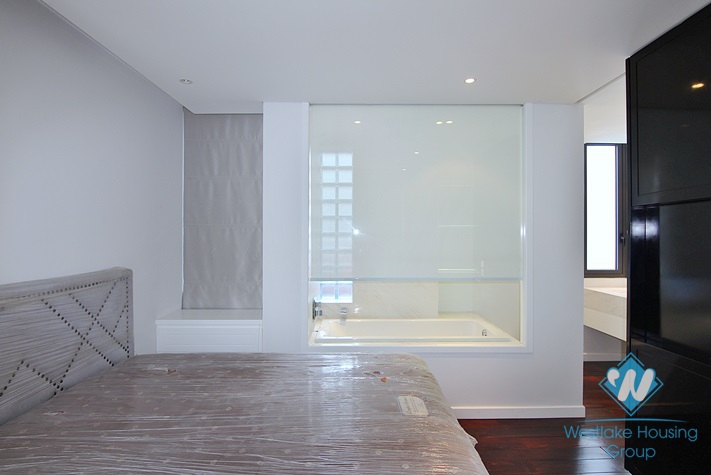 Quality apartment with nice design for rent in Xuan Dieu st, Quang An ward, Tay Ho